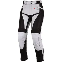 Modeka Breeze Lady Damen-Motorradhose - schwarz-hellgrau - 46D