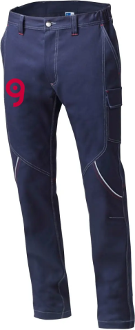 Boston – Pantaloni Uomo Slim Fit, Eleganza e Comfort Personalizzate o neutre Siggi Workwear