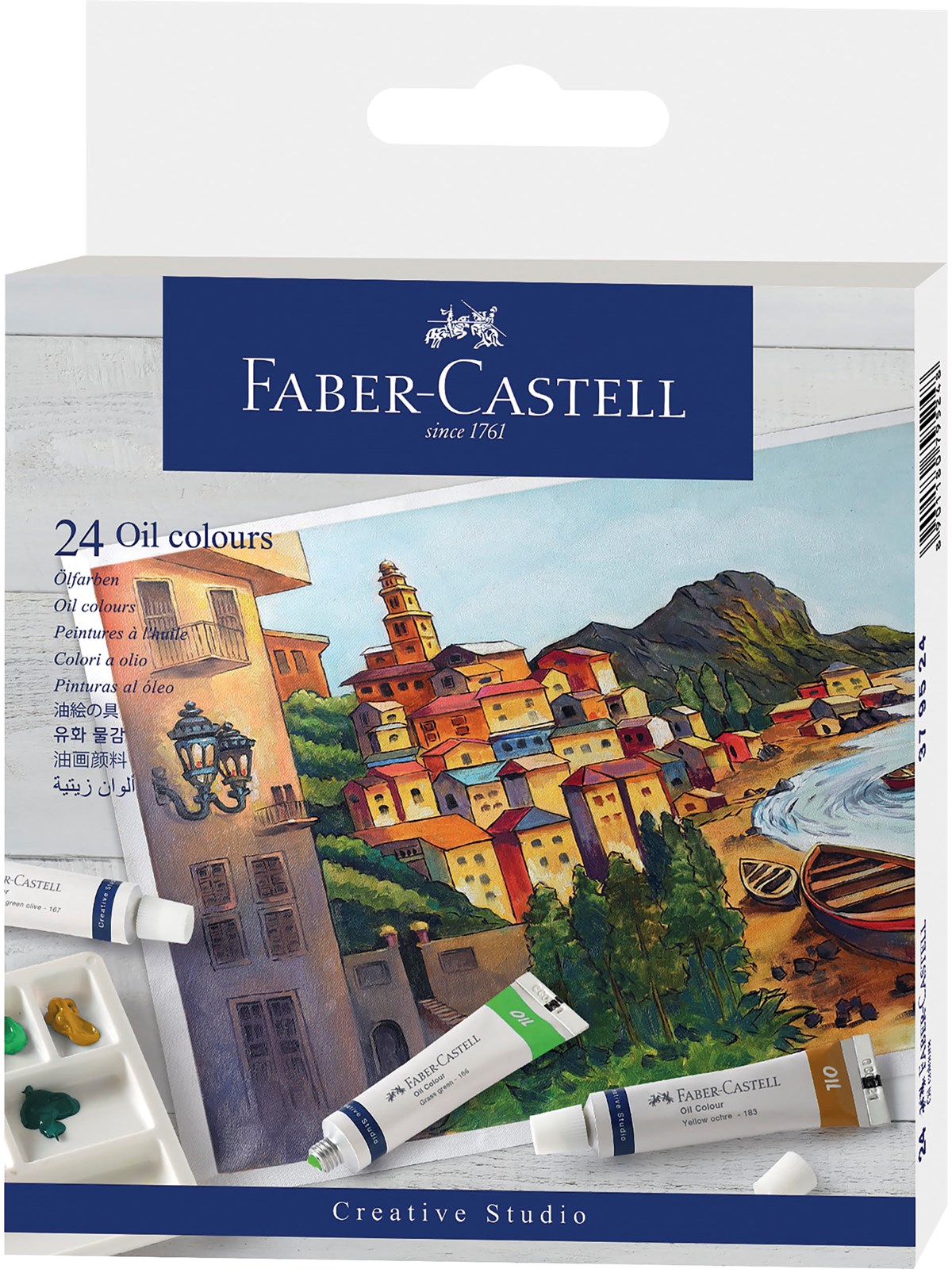 Faber-Castell Ölfarbe 24er Kartonetui
