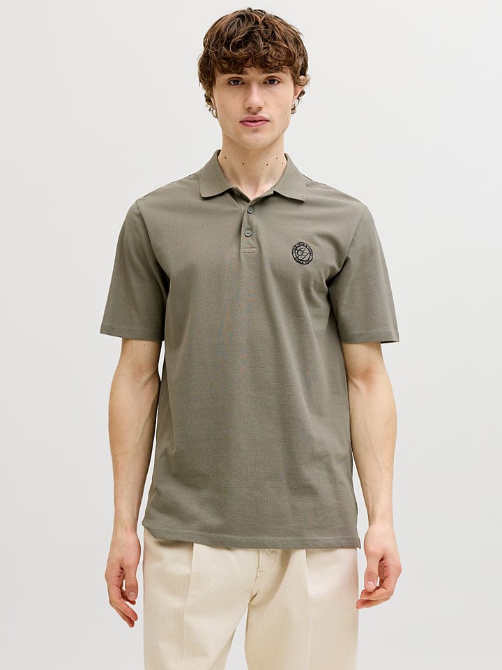 Jack & Jones Poloshirt "Alliance" in Khaki - L