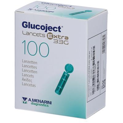 Glucoject Lancets Extra 33 G 100 St Lanzetten
