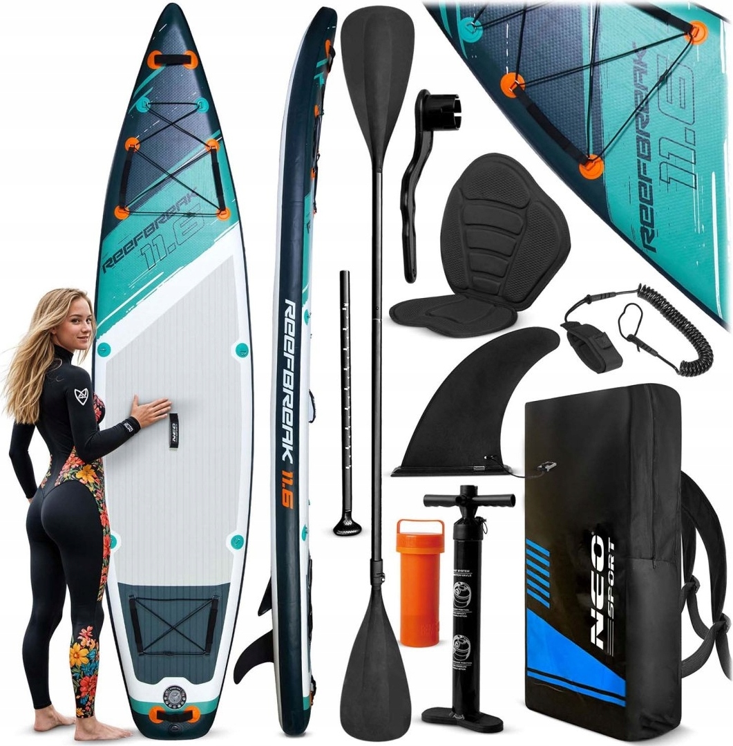 Sup Reefbreak Neo-Sport Board 350X81X15 Cm - Langlebig, Stabil Und Leicht