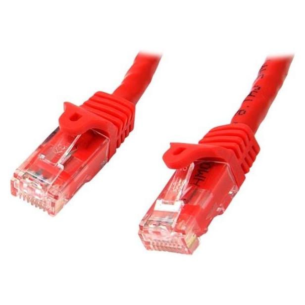 StarTech 15m Snagless Cat6 Patch Cable (UTP, CAT6, 15 m) (N6PATC15MRD)