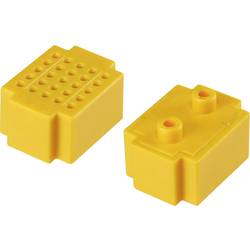TRU COMPONENTS Steckplatine Gelb Polzahl Gesamt 25 (L x B) 20 mm x 15 mm 1 St. 1371315-YE