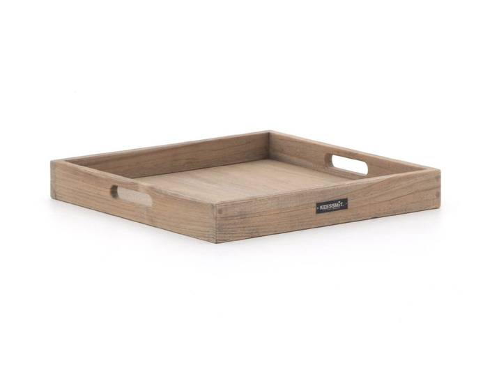Dienblad voor buiten en binnen ROUGH-X Teakhout Old Teak