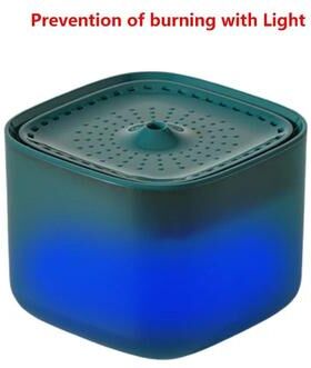 Uplift Essentials 3L High Capacity Circulating Pet Water Fountain green Upgraded