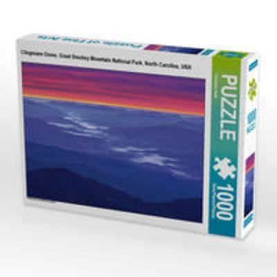 CALVENDO Puzzle Clingmans Dome, Great Smokey Mountain National Park, North Carolina, USA 1000 Teile Lege-Größe 64 x 48 cm Foto-Puzzle Bild von