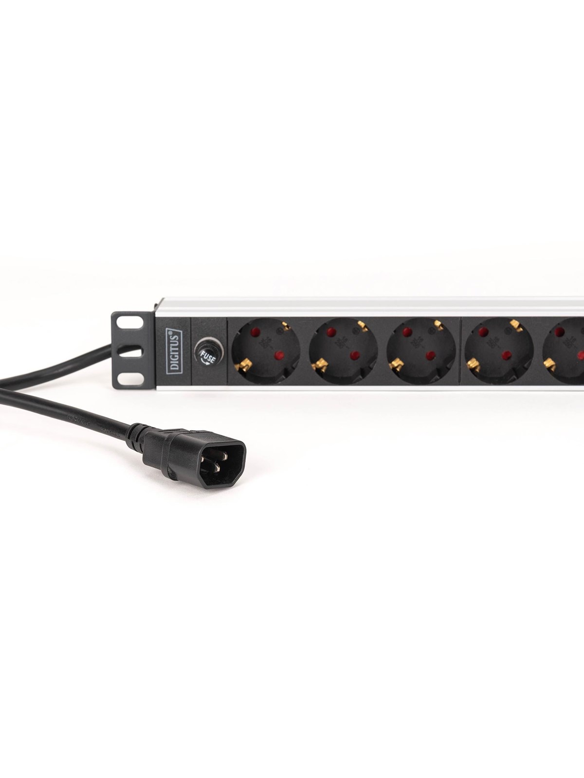DIGITUS 9-Port - 1U - Aluminum PDU