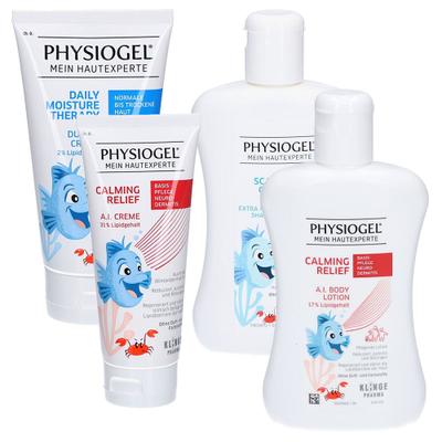 Physiogel Kinder-Edition Starterset 100+200+150+200 ml Set