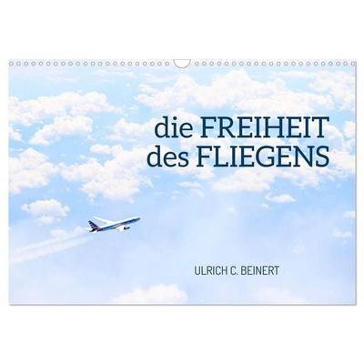 die FREIHEIT des FLIEGENS (Wandkalender 2027 DIN A3 quer), CALVENDO Monatskalender
