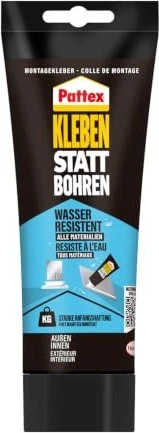 Pattex Kleben statt Bohren wasserresistent Montagekleber 142,0 g, 1 St.