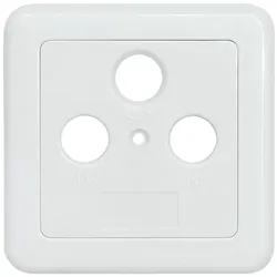 Axing SZU2-10 Abdeckung, TV/R/SAT, zweiteilig SZU00210 SZU 2-10