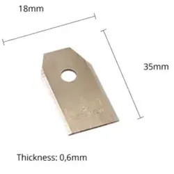 Auto-Mow langlebige Sicherheitsmesser (30 Stück) - Blisterpack
