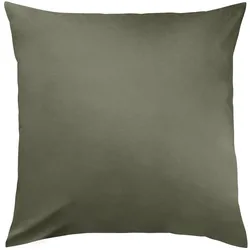 Traumschlaf Basic Single Jersey Kissenbezug 80x80 cm | anthrazit - grau