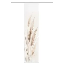 Schmidt Schiebevorhang Aurea 60 x 260 cm Polyester Beige Natur