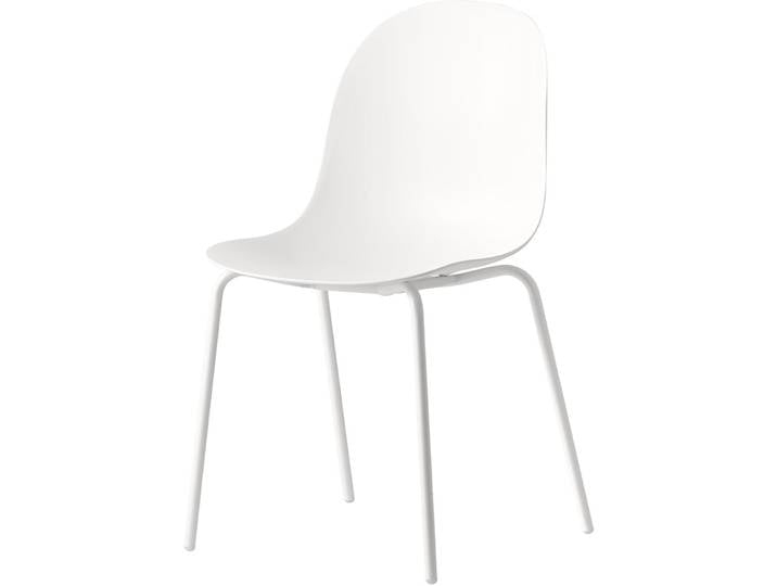 CONNUBIA Schalenstuhl 2er-Set Academy weiss Metall/Polypropylen B 51 cm