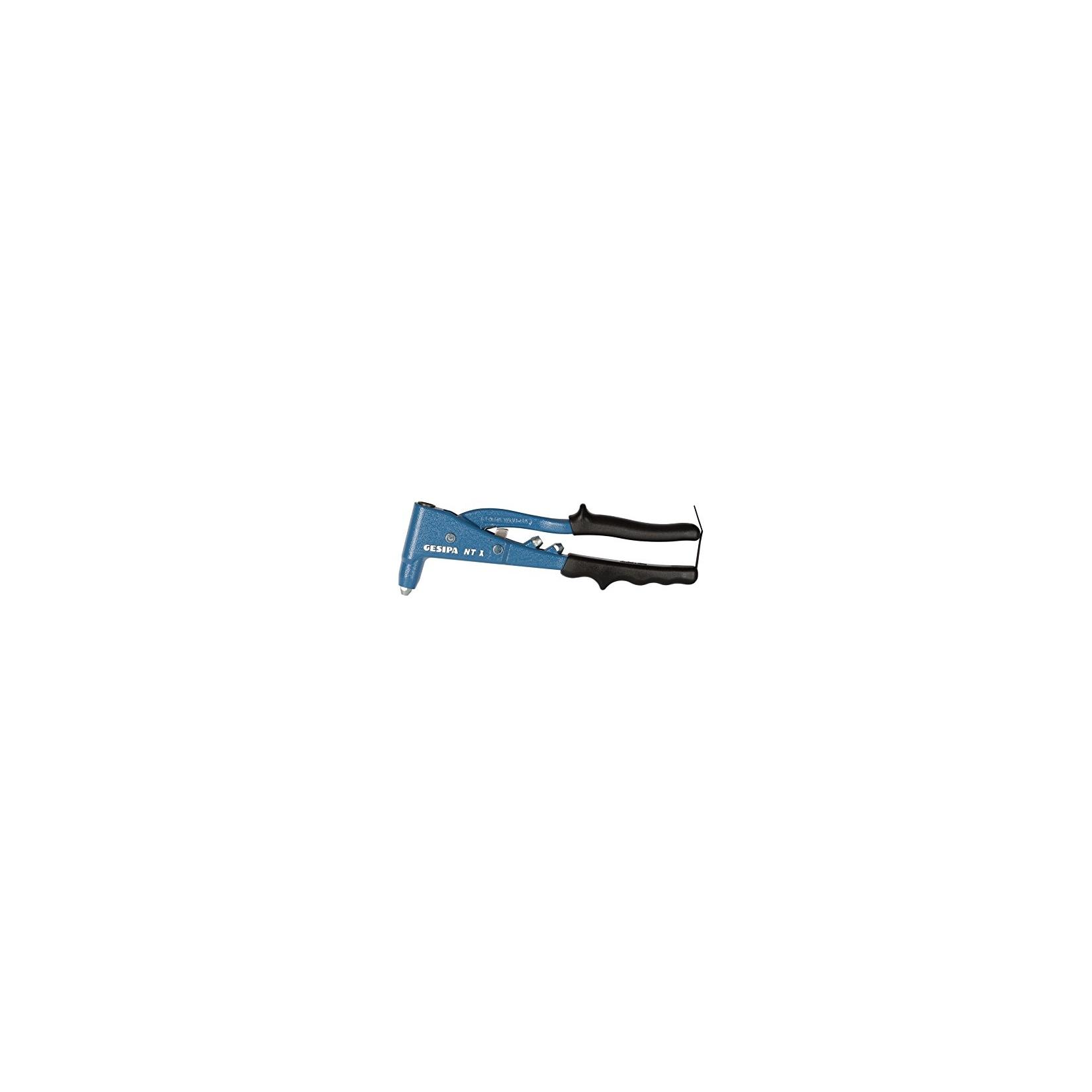 Gesipa Blindniet Zange NTX-F, Arbeitsbereich 4-5 mm, Nieten Zange, Dornauswurf