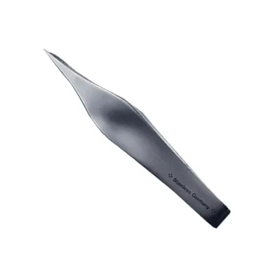 HGV Verbandstoffe GmbH Einmal-Splitterpinzette n. Feilchenfeld, 9,0 cm, Metall, einzeln verpackt steril (20 Stück) 590007
