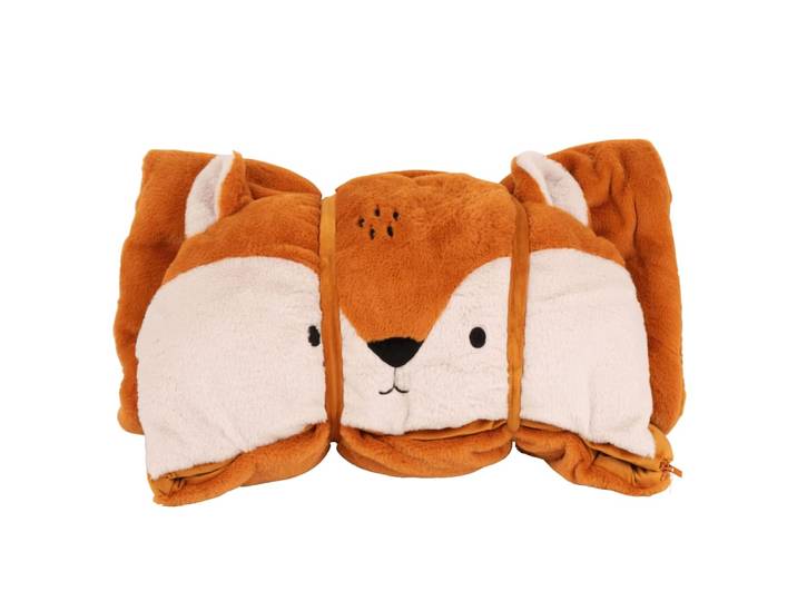 Kinderschlafsack Fuchs, orange