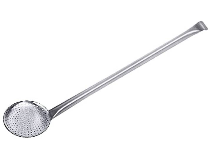 Contacto Edelstahl Schaumlöffel 24 cm mit angesetztem Stiel