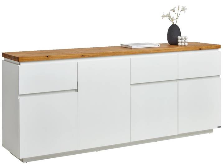 Novel XL-Sideboard DALTON, Weiß, MDF
