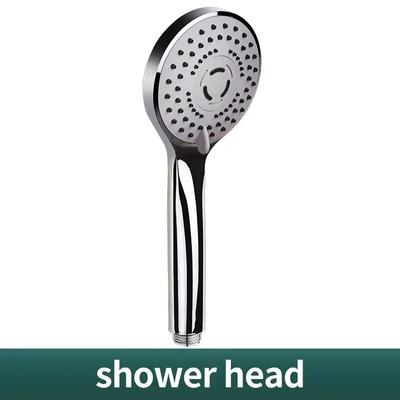 Bathroom Pressurised Hand Shower, Universal Adaptation Nozzle, Large Water Output Package, Save Water Accessories single Shower