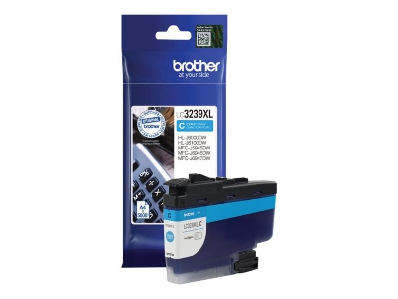 Brother LC-3239XLC Original Druckerpatrone Cyan LC3239XLC