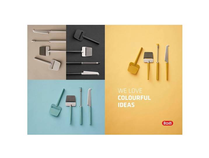 Käsemesser Rosti Beige Edelstahl/Kunststoff - Käsemesser