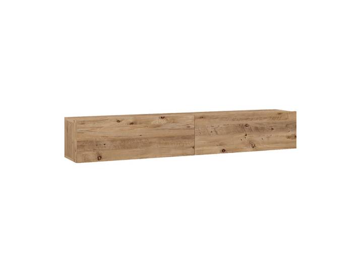 [en.casa] Tv-Element Lapinlahti, Naturfarben, Holzwerkstoff, 180x29.5x31.5 cm, Wohnzimmer, TV Möbel, Lowboards, Lowboards stehend