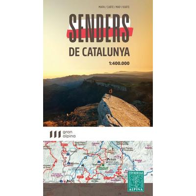 Senders de Catalunya, Karte von , Alpina Editorial, 978-84-7011-193-8