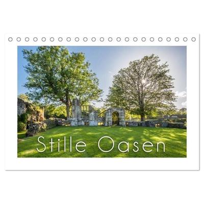 Stille Oasen (Tischkalender 2026 DIN A5 quer), CALVENDO Monatskalender