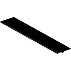 BACH 925.0049 - TOP FRAME Deckel 8-fach sw eloxiert