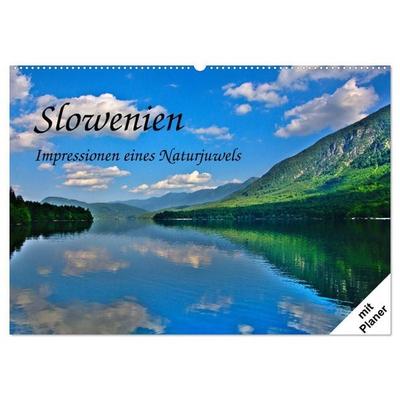 Slowenien - Impressionen eines Naturjuwels (Wandkalender 2027 DIN A2 quer), CALVENDO Monatskalender