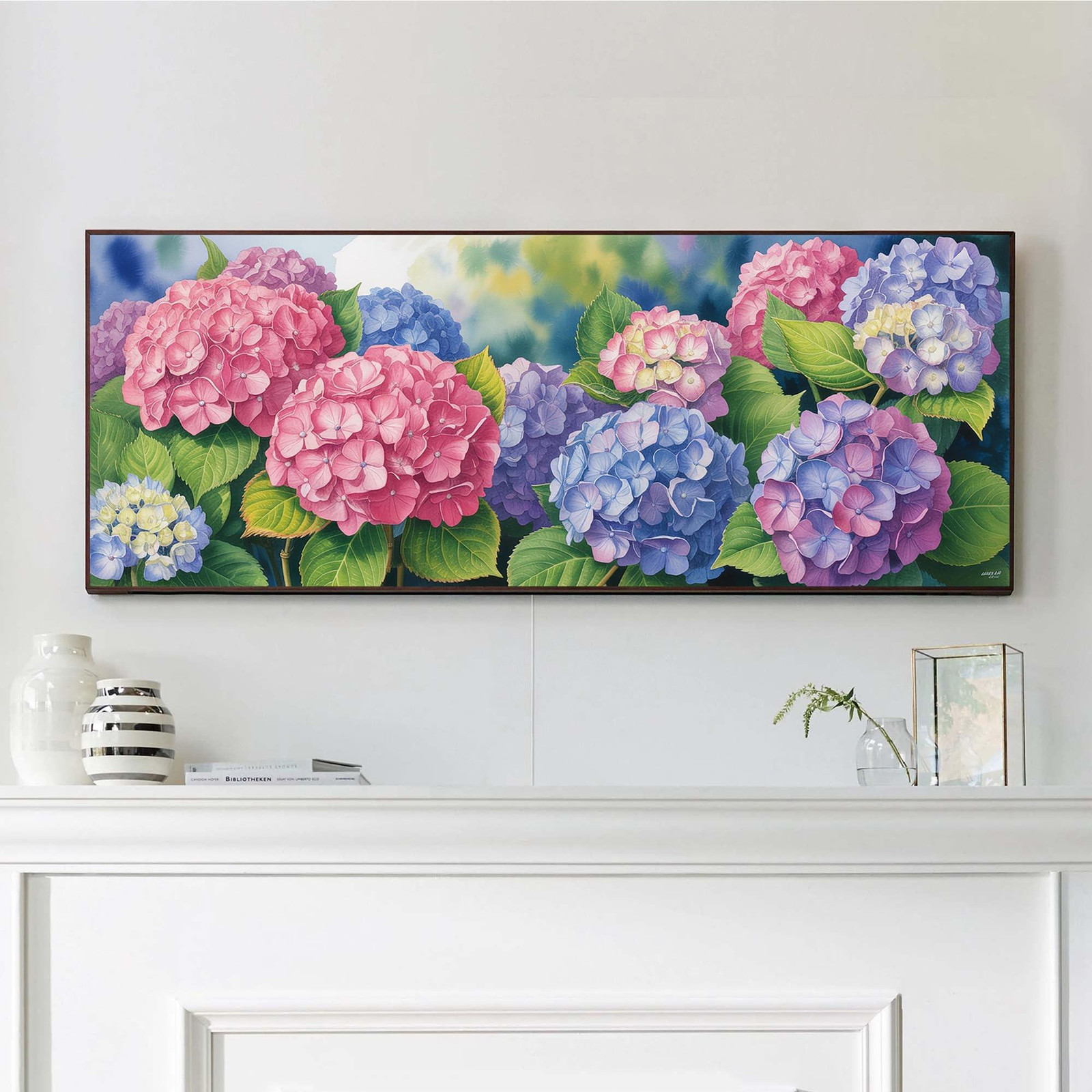Diamond Painting Kit Hortensia's 5D DIY Schilderij Volledige Boor