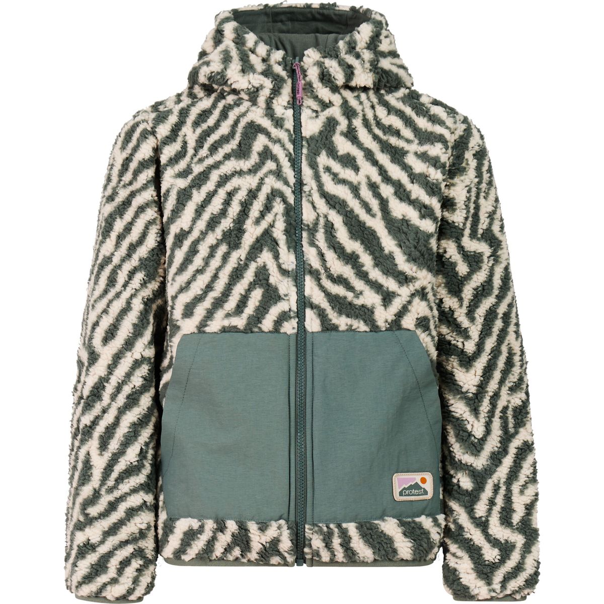 Protest Prtkidman JR Full Zip top evergreen (251) 176 33962001-251-176