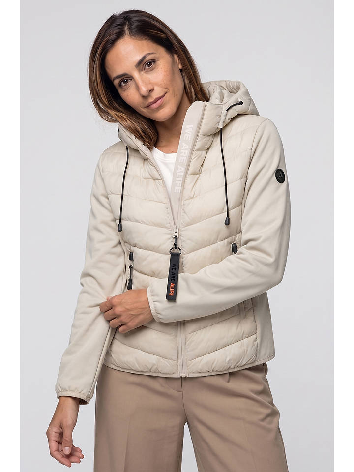 alife and kickin Hybridjacke "Zelia" in Beige - S