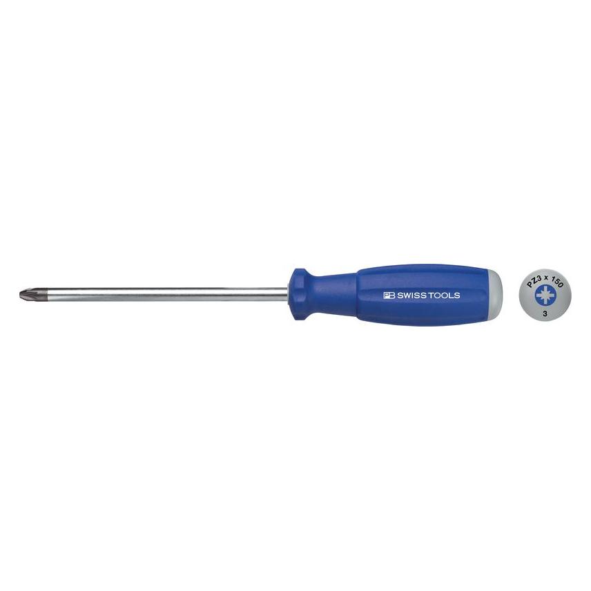 PB Swiss Tools Schraubenzieher (Pozidriv-Kreuzschlitz (PZ)) (PB 8192 3-150 BL)