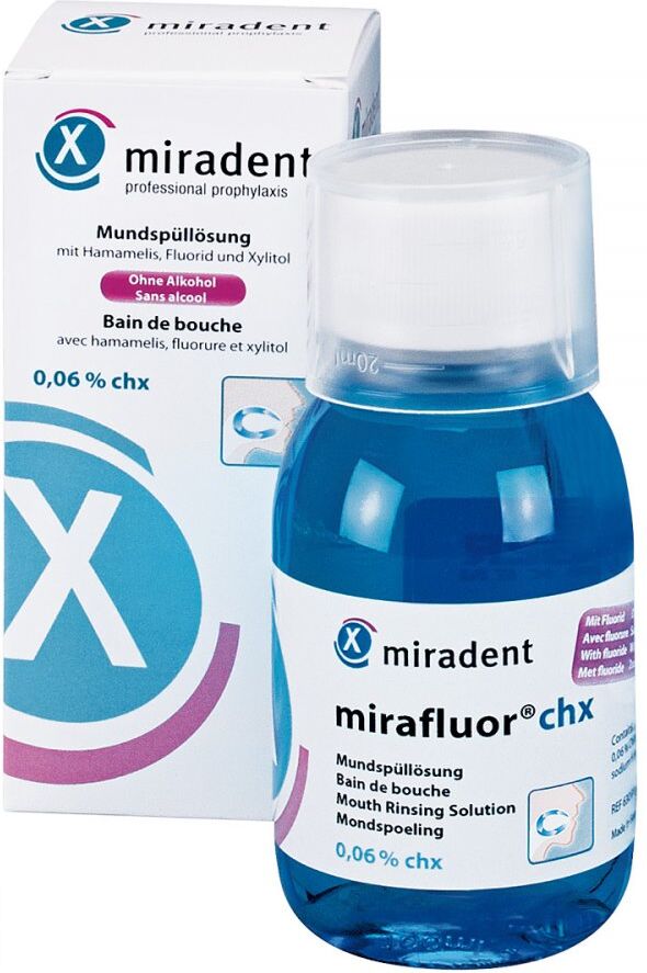 Miradent Mundspüllösung mirafluor Chx 0,06% 100ml