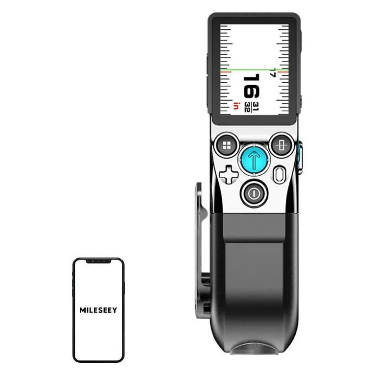 Mileseey XTAPE1 Laser Distance Meter with a 100-meter measuring tape (100 m, Laserentfernungsmesser) (XTAPE 1)