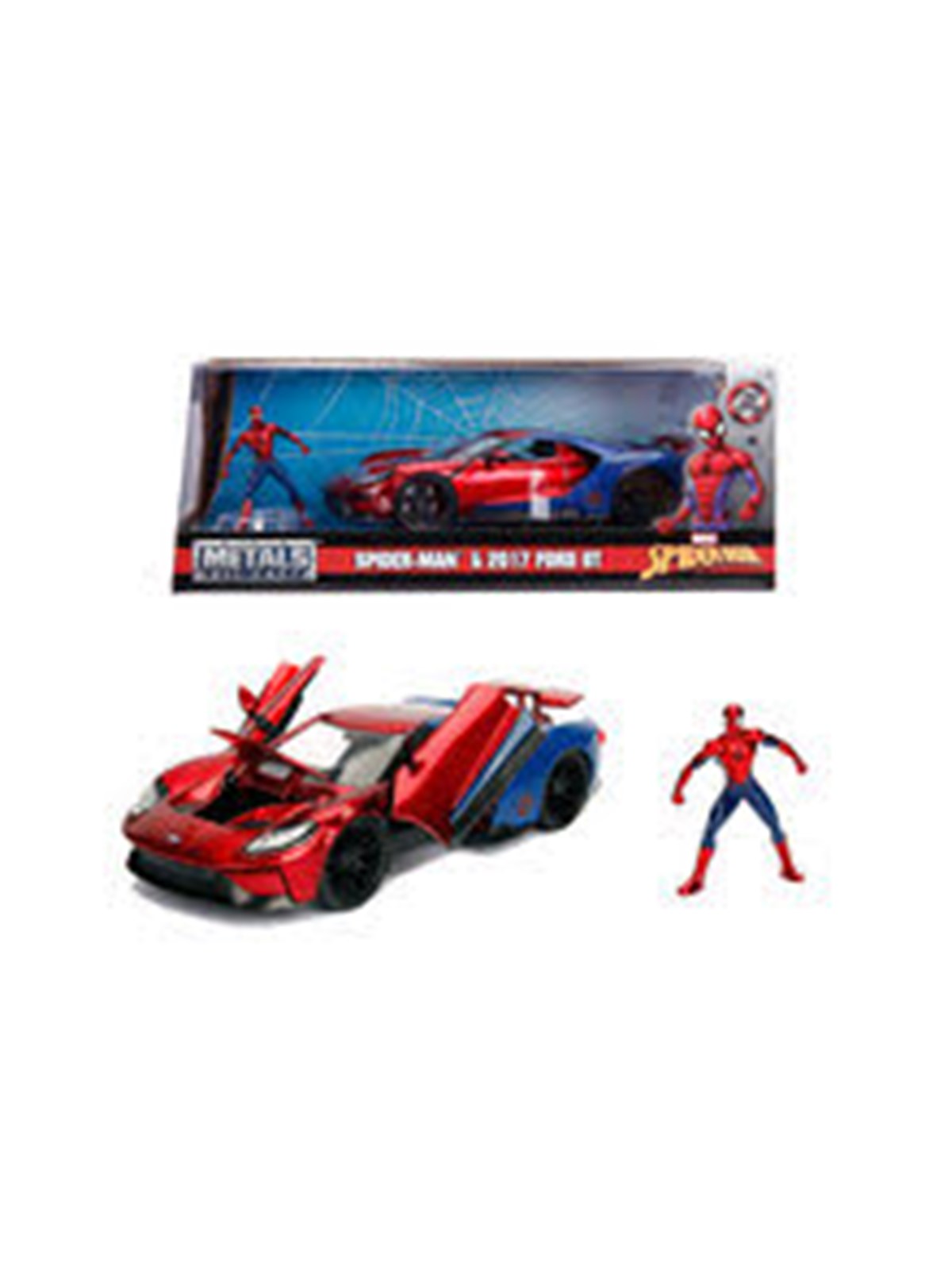 Jada Toys - Marvel Spiderman 2017 Ford GT 1:24