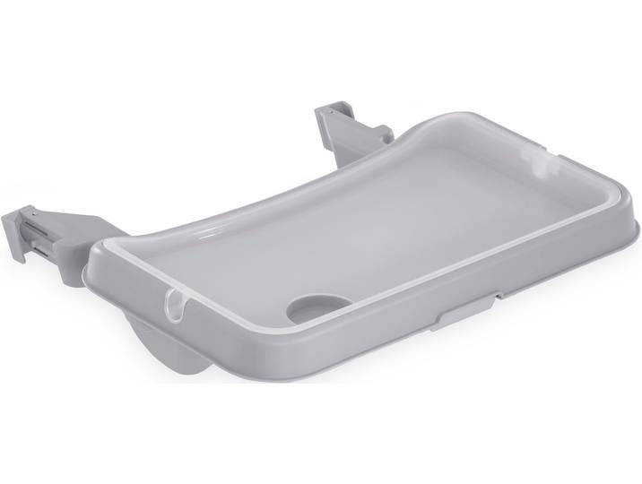 Hochstuhltablett HAUCK Alpha Tray Tischaufsatz, grey , grau, B:57cm H:23cm T:46cm, Kunststoff, Tabletts, Hochstuhltablett, für Hochstühle Alpha+ und Beta+