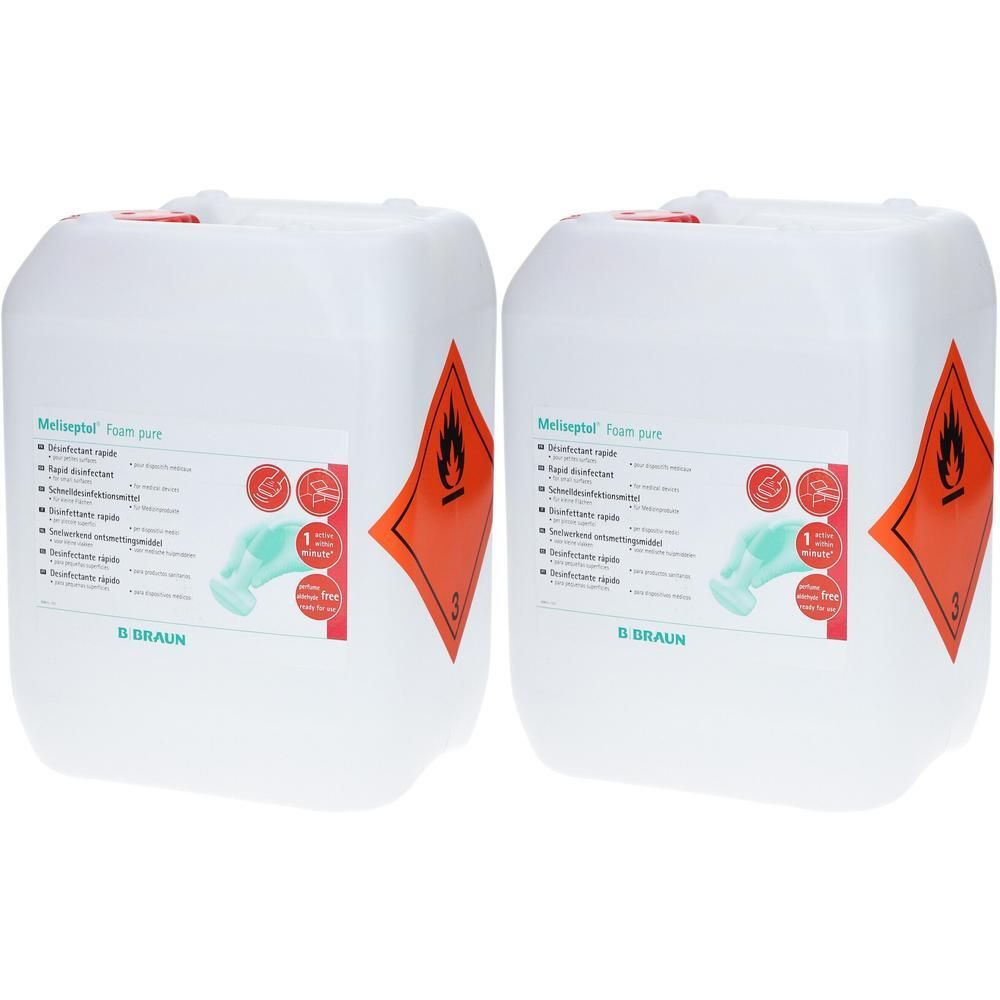 Meliseptol Foam pure Kanister 2x 2x5 l Lösung