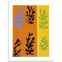 Glasbild ARTLAND "Komposition (Der Samt). 1947", farbe bild(er): farbig, B:45cm H:60cm, Bilder, in verschiedenen Größen