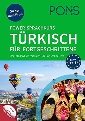 PONS Power-Sprachkurs Türkisch für Fortgeschrittene: Der Intensivkurs mit Buch und CD (PONS Power-Sprachkurse) - Preis vom 30.09.2026 09:01:18 h