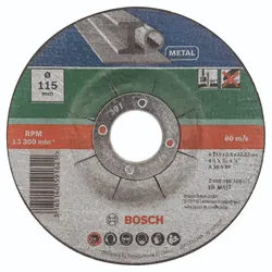 Bosch Trennscheiben-Set gekröpft für Metall D= 115 mm, 5-tlg. - 2609256332