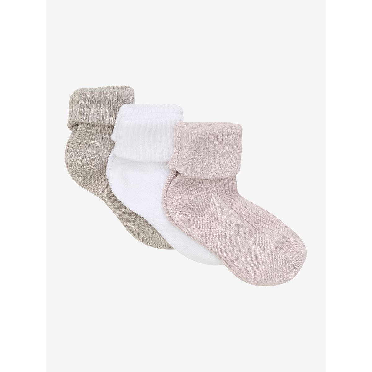 Minymo Baby Sock rib (3 Pack) shell (596) 19\22 5755-596-19\22