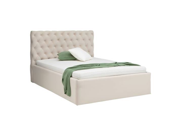 Polsterbett Katar Beige ca. 160x200cm