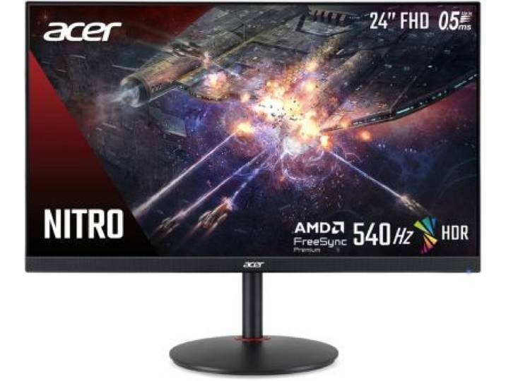 Acer - Ecran Pc Gamer Xv2 Series Nitro 24 Full Hd 540hz Tn Hdr 400 Hdmi 2.1 Amd Freesync
