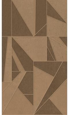 Veer Decor Sculpted Geo Grid Wall Mural
