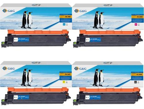 G&G 21671 Toner compatibel met Brother TN248CMYK